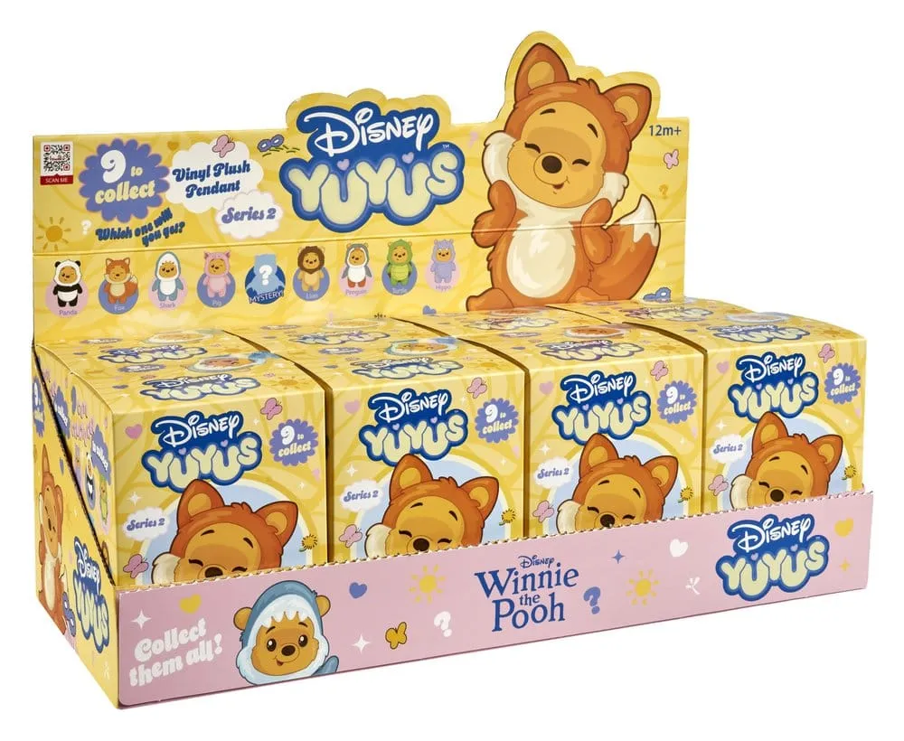 Clip ferma sacchetti Disney Yuyus Winnie the Pooh Peluche Wave 2 Blind Box (8) DS Modellismo Clip ferma sacchetti Disney Yuyus Winnie