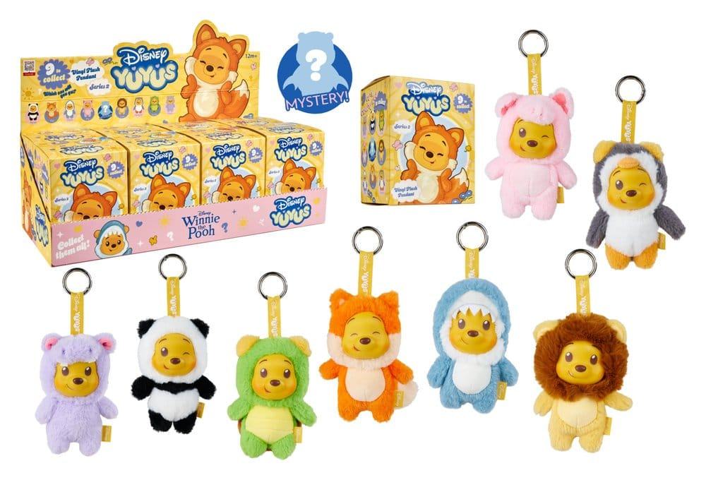 Clip ferma sacchetti Disney Yuyus Winnie the Pooh Peluche Wave 2 Blind Box (8) DS Modellismo Clip ferma sacchetti Disney Yuyus Winnie