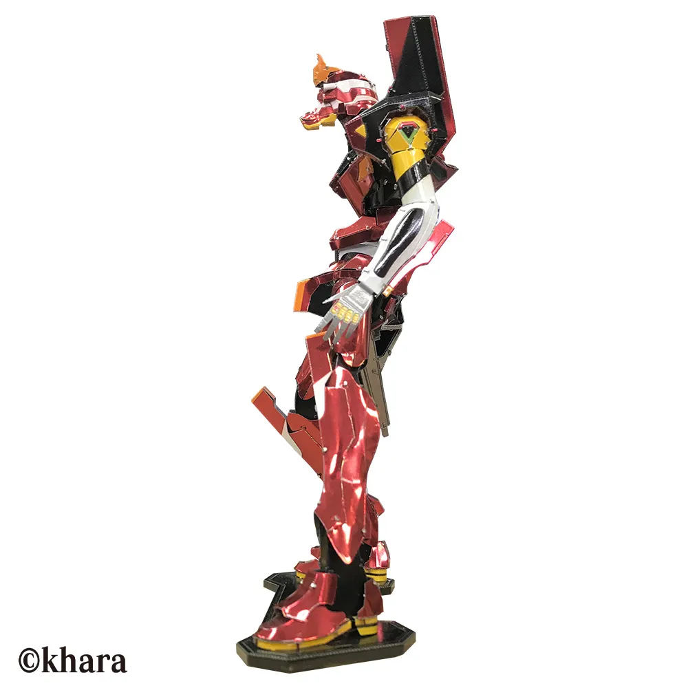 Evangelion Metallic Nano Puzzle Evangelion Unit 02 DS Modellismo Evangelion Metallic Nano Puzzle Evangelion