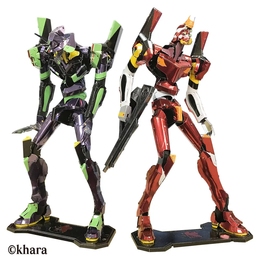 Evangelion Metallic Nano Puzzle Evangelion Unit 02 DS Modellismo Evangelion Metallic Nano Puzzle Evangelion
