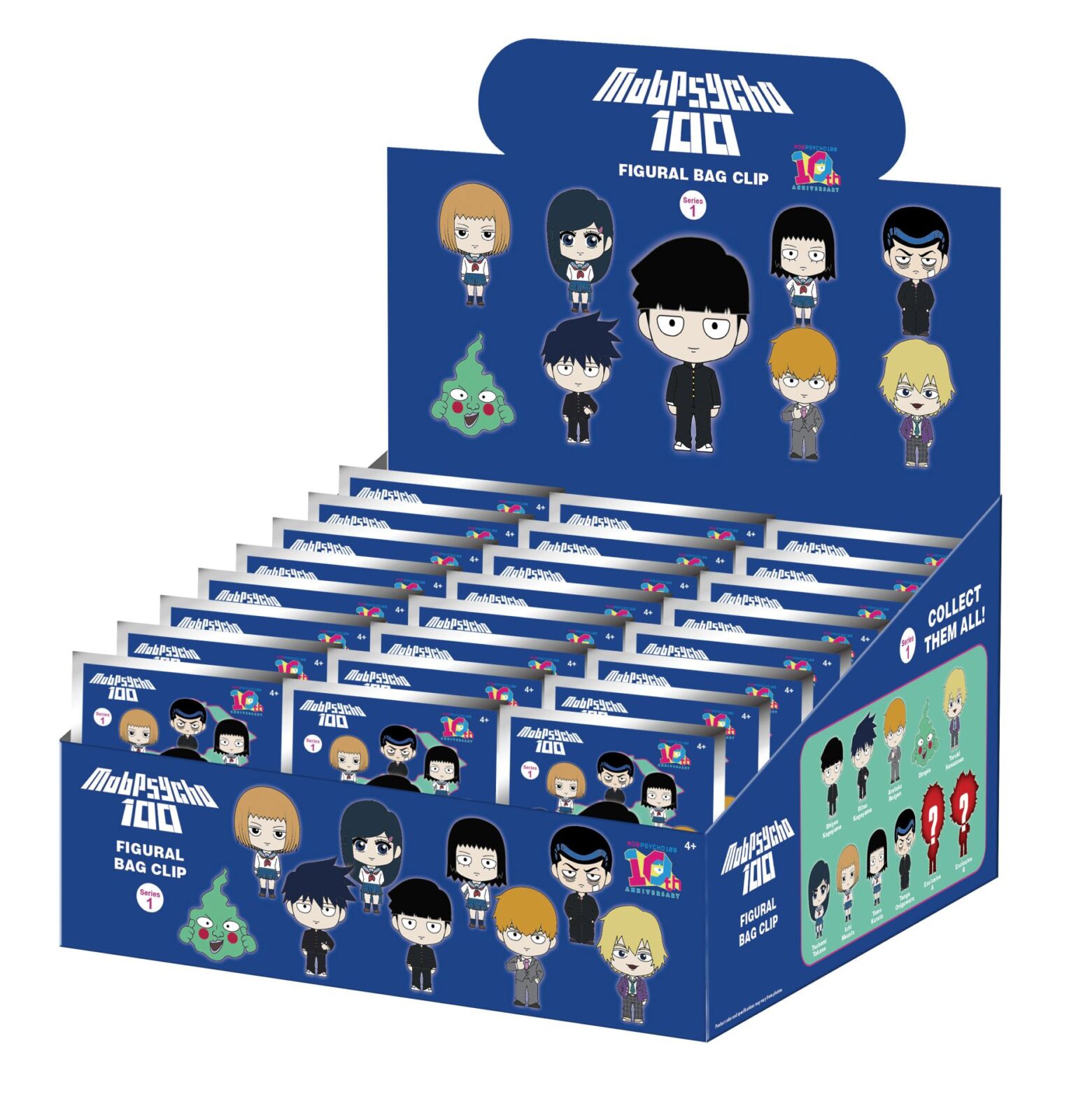 Clip ferma sacchetti Mob 100 Blind Box Display (24) DS Modellismo Clip ferma sacchetti Mob 100 Blind Box