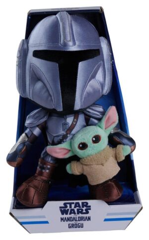 Star Wars Mandalorian & Grogu Peluche SIMBA