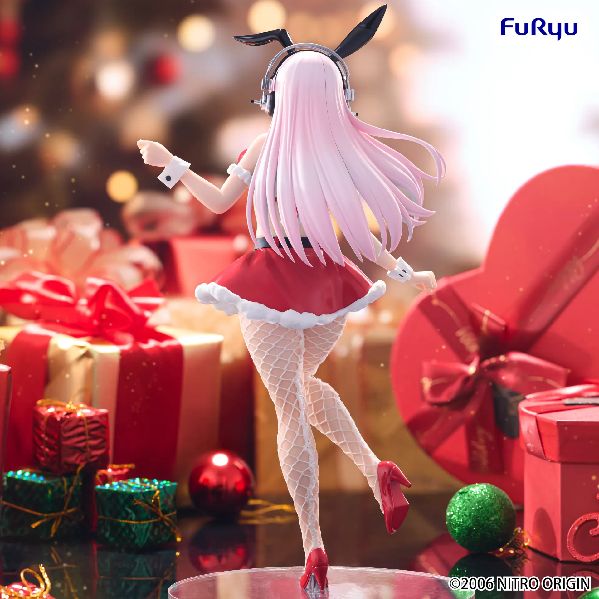 Super Sonico Santa Bicute Bunnies Figure DS Modellismo Super Sonico Santa Bicute Bunnies FURYU
