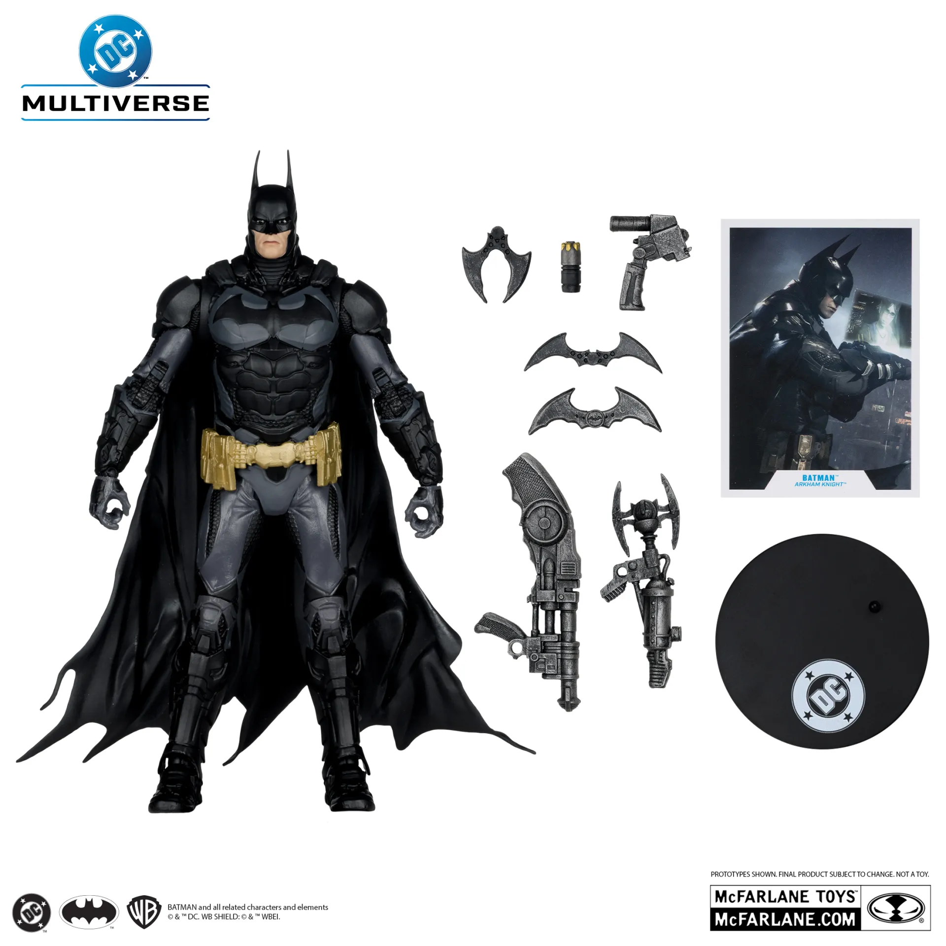 DC Multiverse 7INCH Batman Arkham Knight Action Figure DS Modellismo Dc Multiverse 7INCH Batman Arkham Knight
