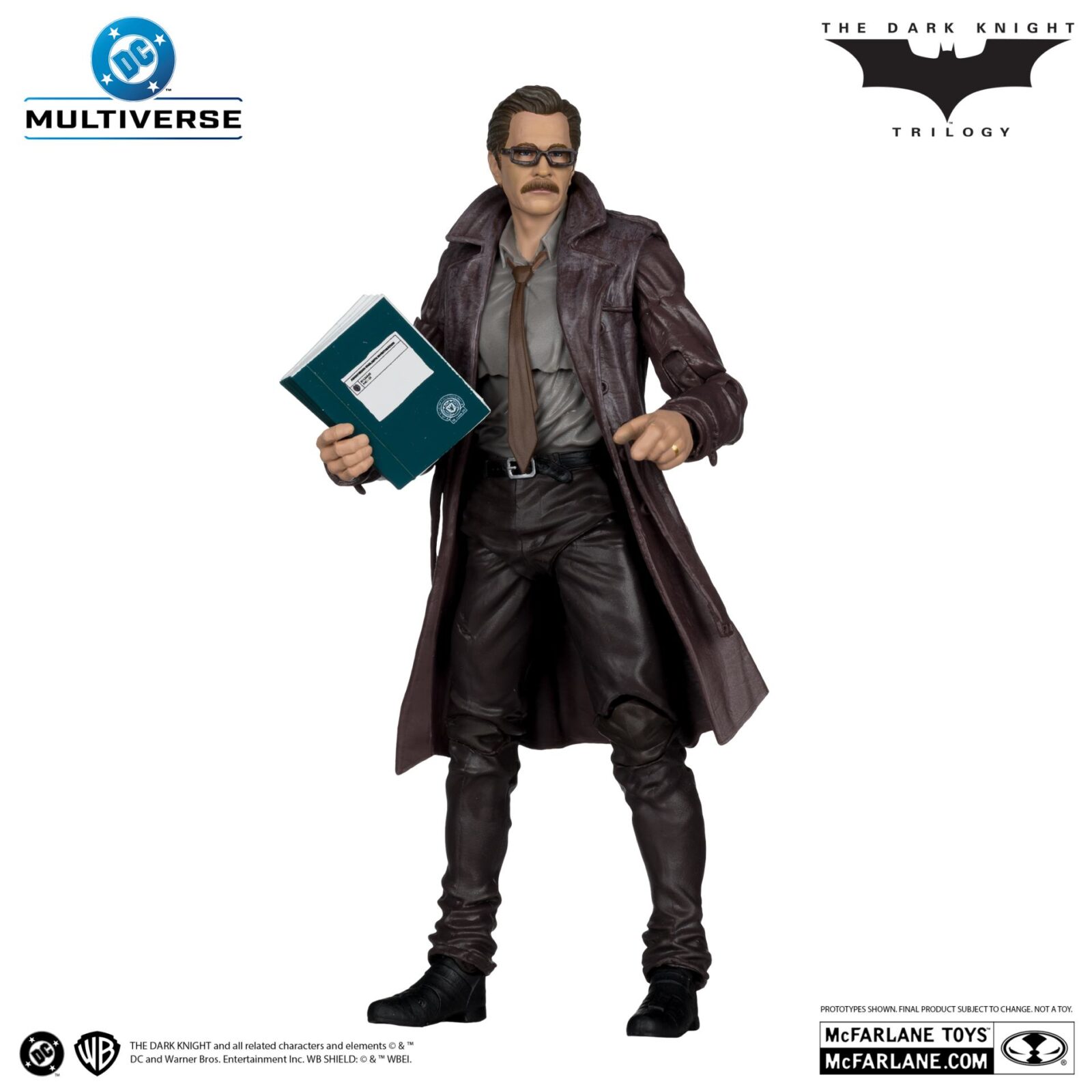 DC Theatrical Dlx 7INCH WV5 Commissioner Gordon Dark Knight Action Figure DS Modellismo Dc Theatrical Dlx 7INCH WV5 Commissioner
