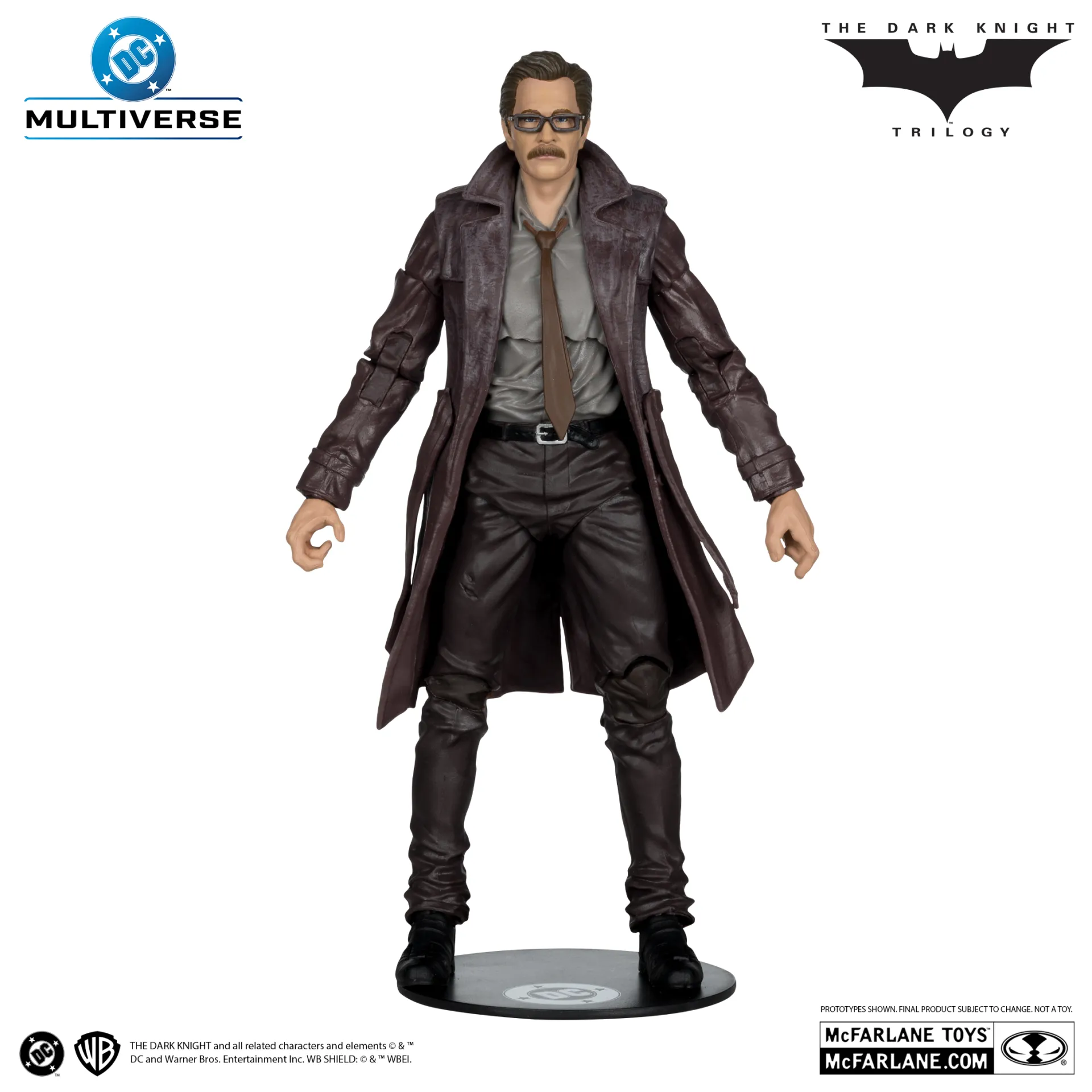 DC Theatrical Dlx 7INCH WV5 Commissioner Gordon Dark Knight Action Figure DS Modellismo Dc Theatrical Dlx 7INCH WV5 Commissioner
