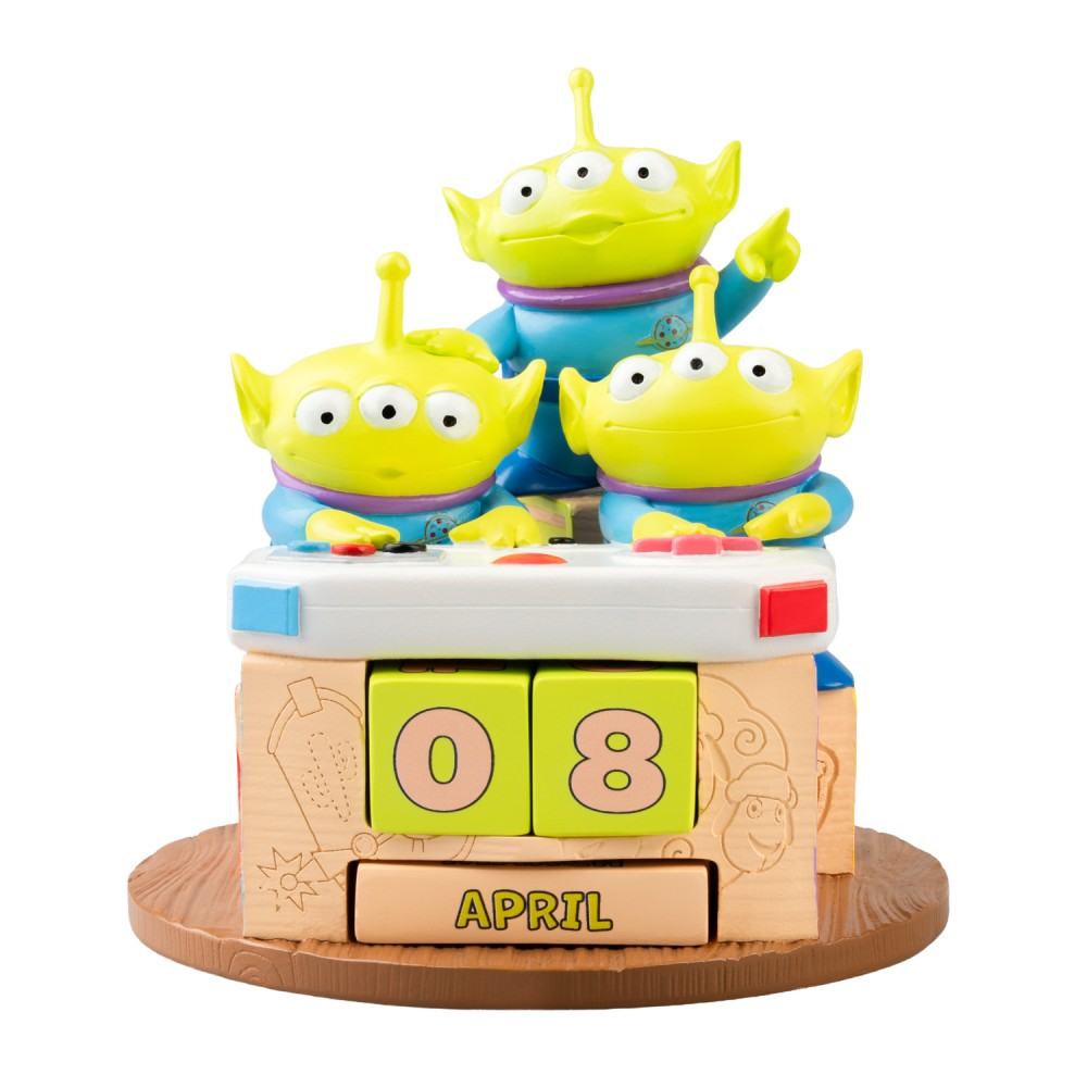 Calendario Disney Pixar Toy Story Aliens 3D Perpetual DS Modellismo Calendario Disney Pixar Toy Story Aliens 3D