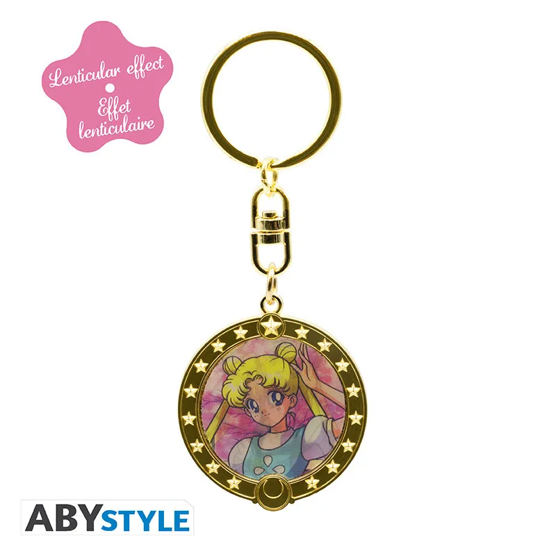 Portachiavi Sailor Moon Usagi & Sailor Moon Lenticular DS Modellismo Portachiavi Sailor Moon Usagi & Sailor Moon