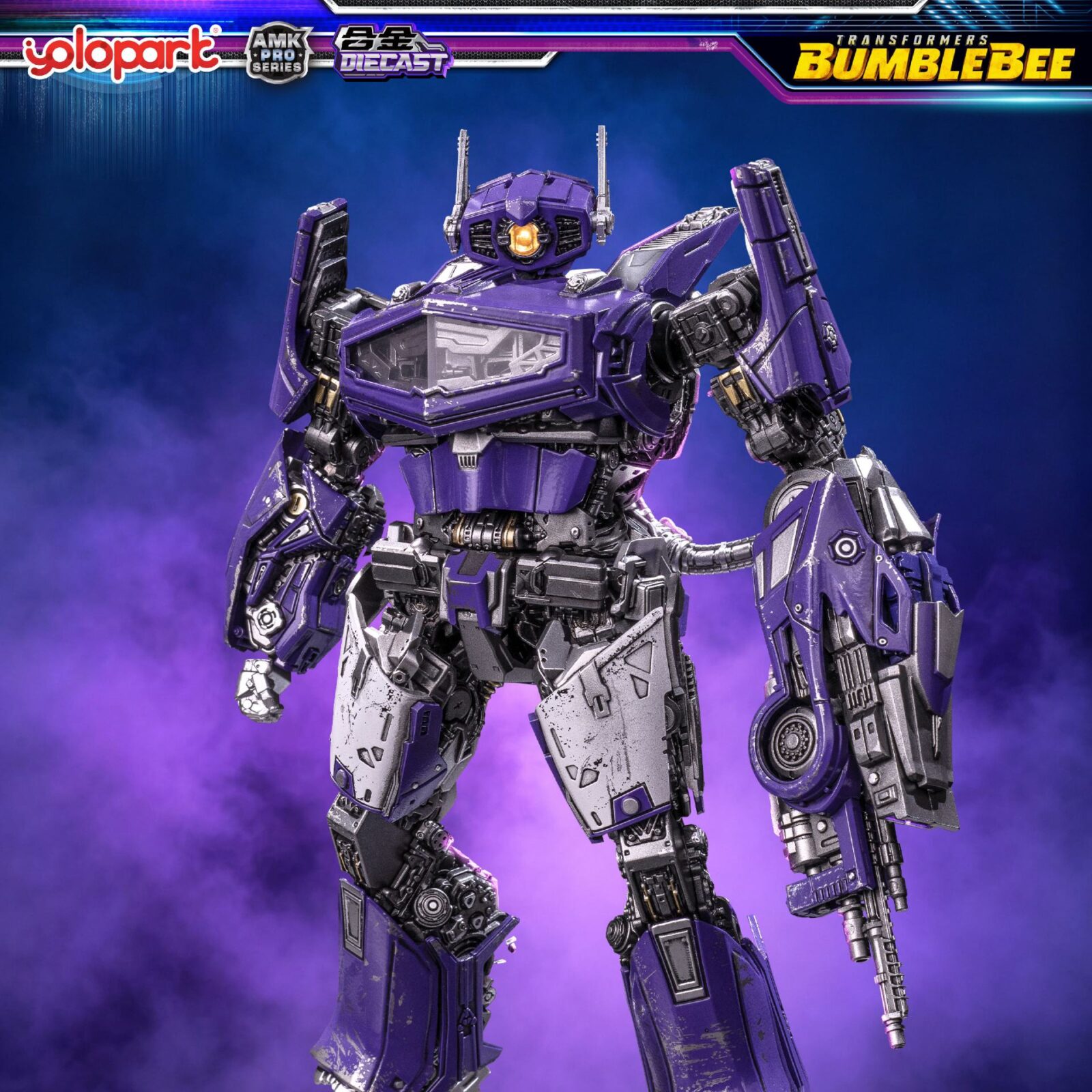 Transformers Bumblebee Movie AMK Pro Shockwave Model Kit DS Modellismo Transformers Bumblebee Movie Amk Pro