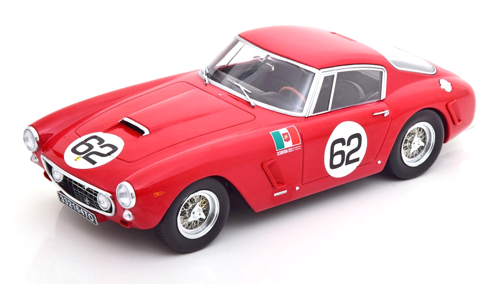 Ferrari 250 GT Swb #62 Winner Monza 1960 DS Modellismo Ferrari 250 GT Swb #62 Winner scala 1/18