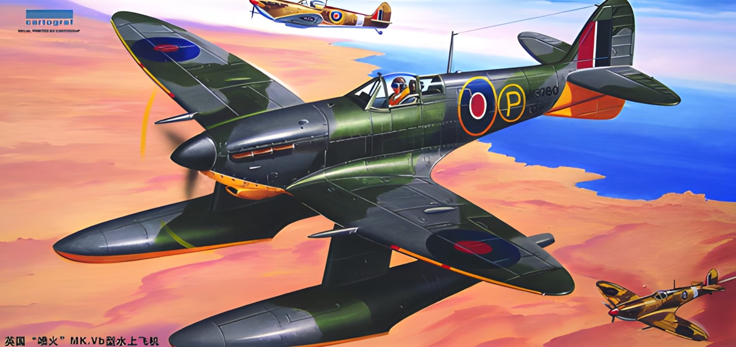 Super Marine Spitfire Mk.vb Floatplane DS Modellismo Super Marine Spitfire Mk.vb scala 1/24