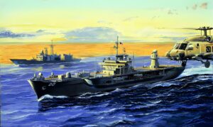Uss Mount Whitney LCC-20 scala 1/700
