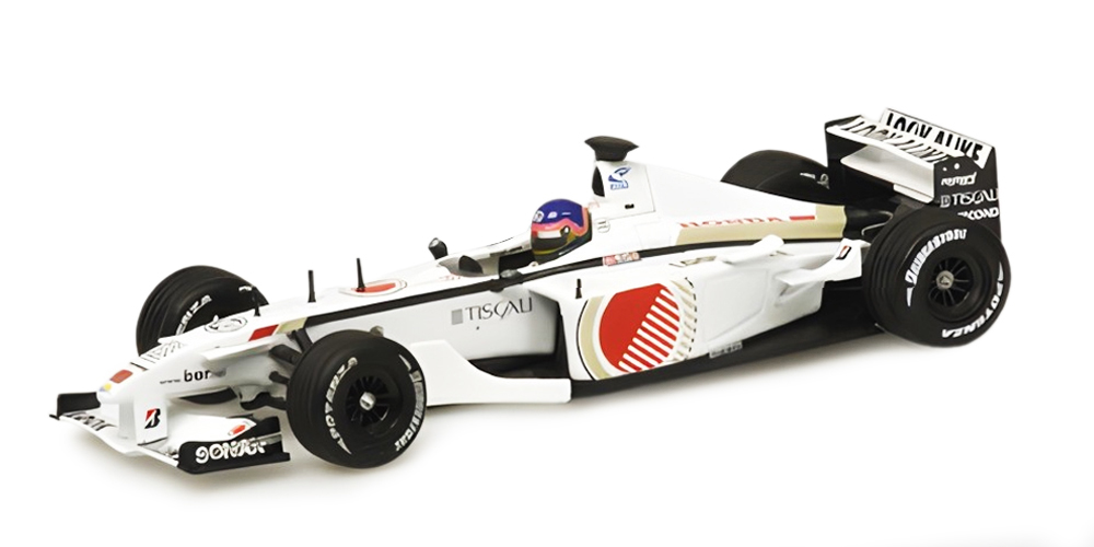 Bar Honda 03 J. Villeneuve 2001 DS Modellismo Bar Honda 03 J. Villeneuve scala 1/43