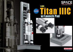 Nasa Titan III C with Launch Pad scala 1/400