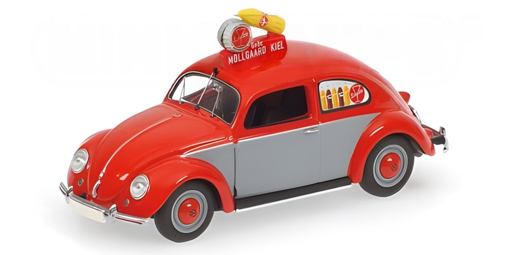 Volkswagen 1200 Export 1951 Sinalco with Engine DS Modellismo Volkswagen 1200 Export 1951 scala 1/43