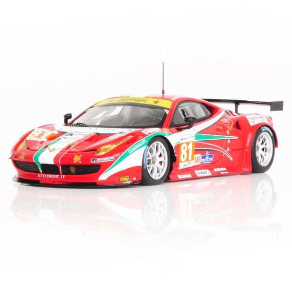 Ferrari 458 Italia Gte Pro #81 Team AF Corse 24H LE Mans 2012 Fujimi DS Modellismo Ferrari 458 Italia Gte Pro #81 scala 1/43