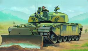 British Challenger 2 Mbt Kfor scala 1/35