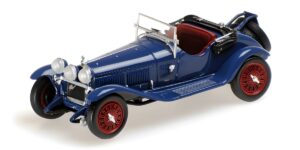 Alfa Romeo 6C 1750 G.S. 1930 Blue scala 1/43