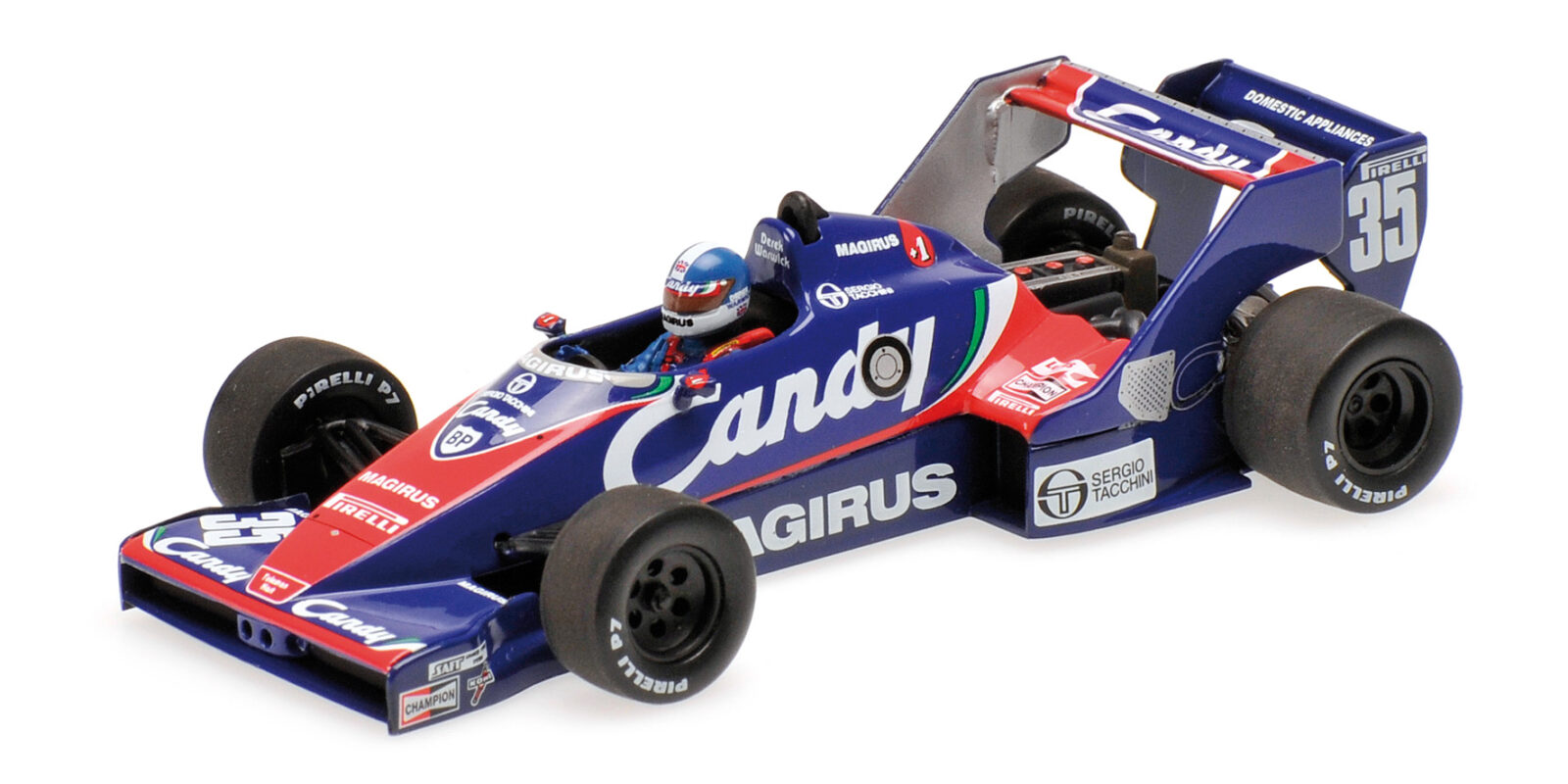 Toleman Hart TG183 Derek Warwick Dutch GP 1983 DS Modellismo Toleman Hart TG183 Derek Warwick scala 1/43