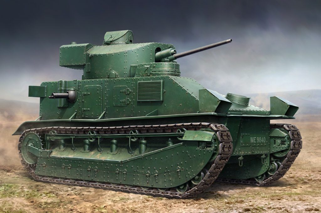 Vickers Medium Tank Mkii DS Modellismo Vickers Medium Tank Mkii scala 1/35