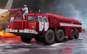 Airport Fire Fighting Vehicle scala 1/35
