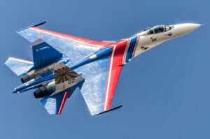 SU-27 Flanker B Russian Knights scala 1/48