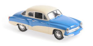 Wartburg A311 Coupe’ Blue & White scala 1/43