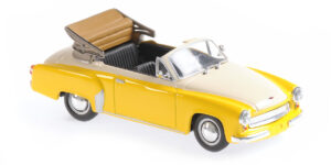 Wartburg A 311 Cabriolet Yellow scala 1/43