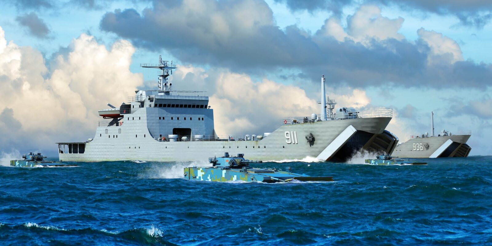 Pla Navy Type 072A Lst DS Modellismo Pla Navy Type 072A Lst scala 1/700