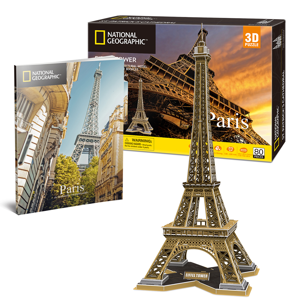 National Geographic Torre Eiffel Parigi DS Modellismo National Geographic Torre Eiffel Parigi