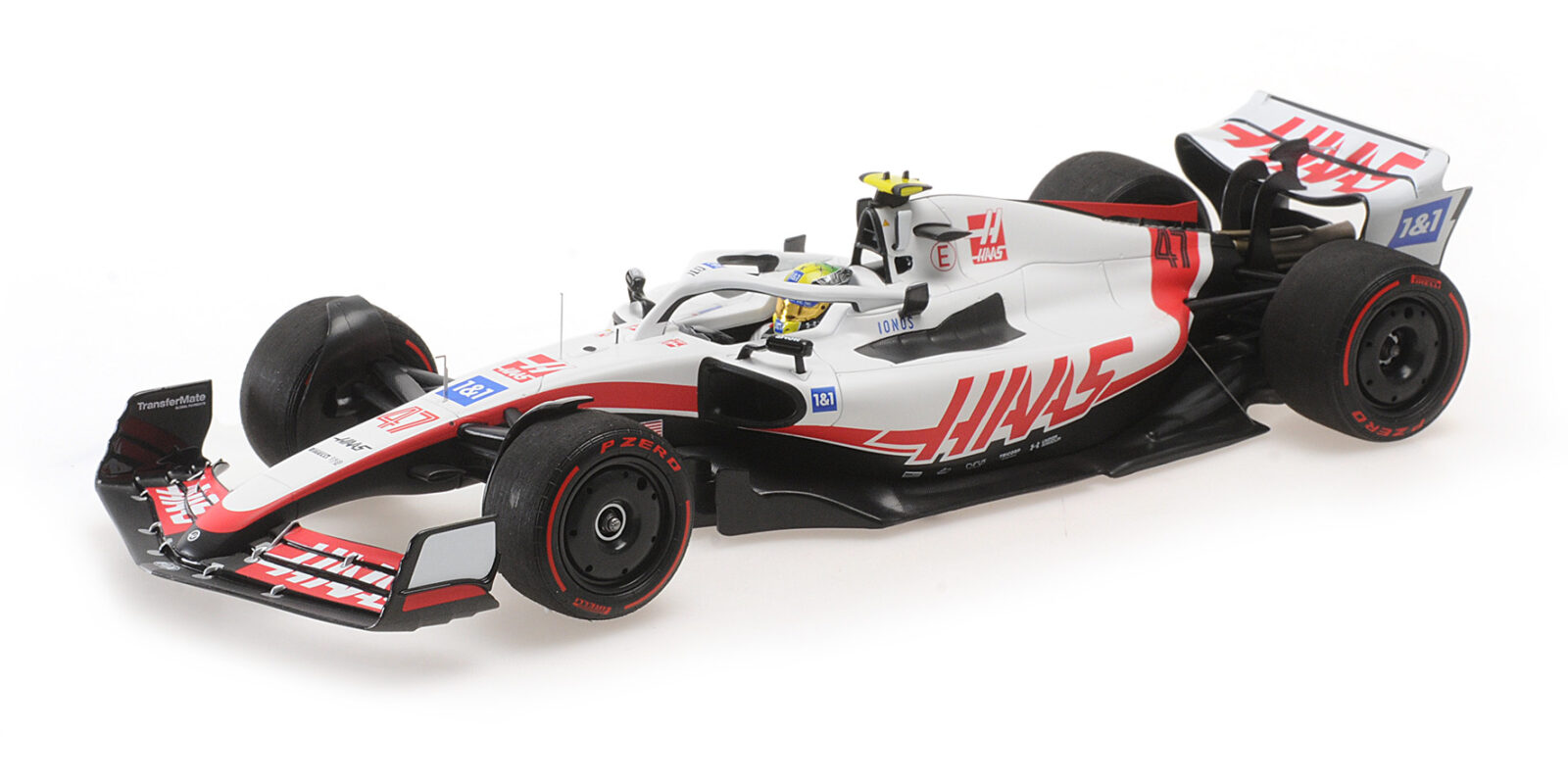 Haas F1 Team VF-22 Mick Schumacher Bahrain GP 2022 DS Modellismo Haas F1 Team VF-22 Mick scala 1/18