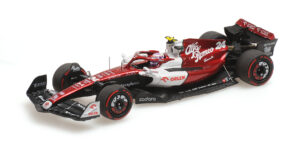 Alfa Romeo C42 Guanyu Zhou scala 1/43