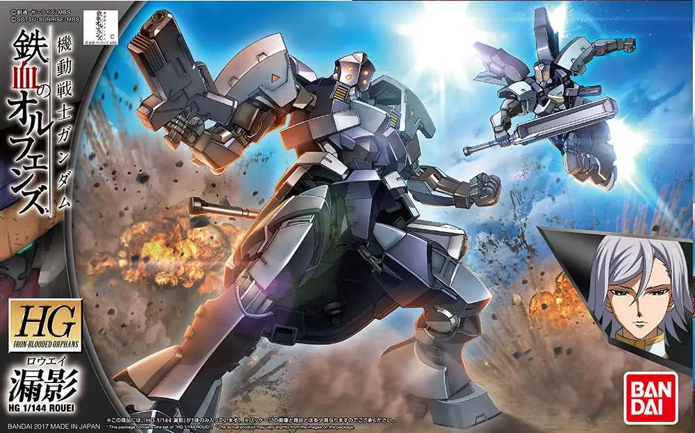 HG Rouei 1/144 DS Modellismo Hg Rouei scala 1/144 BANDAI MODEL KIT GUNPLA