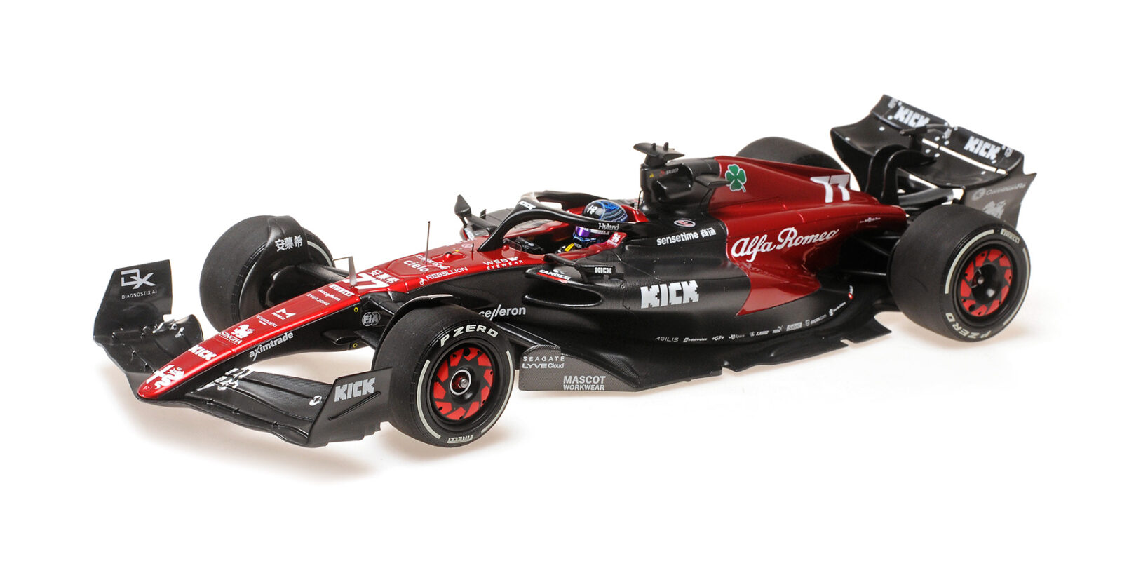 Alfa Romeo C43 Valtteri Bottas Australian GP 2023 DS Modellismo Alfa Romeo C43 Valtteri Bottas scala 1/18