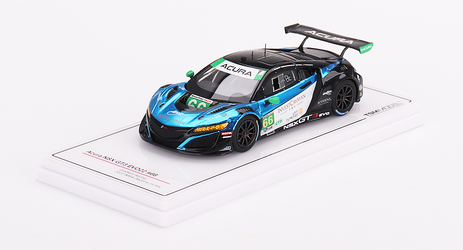 Acura Nsx GT3 EVO22 #66 Gradient Racing Imsa 24H Daytona 2022 DS Modellismo Acura Nsx GT3 EVO22 #66 Gradient scala 1/43