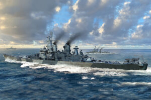 Uss Iowa BB-61 scala 1/700 Trumpeter Kit