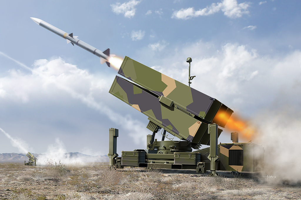 Nasams Advanced Surface-to-air Missile System DS Modellismo Nasams Advanced Surface-to-air scala 1/35