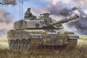 British Challenger II Mbt scala 1/48