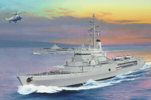 French Navy Helicopter Cruiser scala 1/350