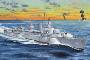 Uss Fletcher DD-445 scala 1/200