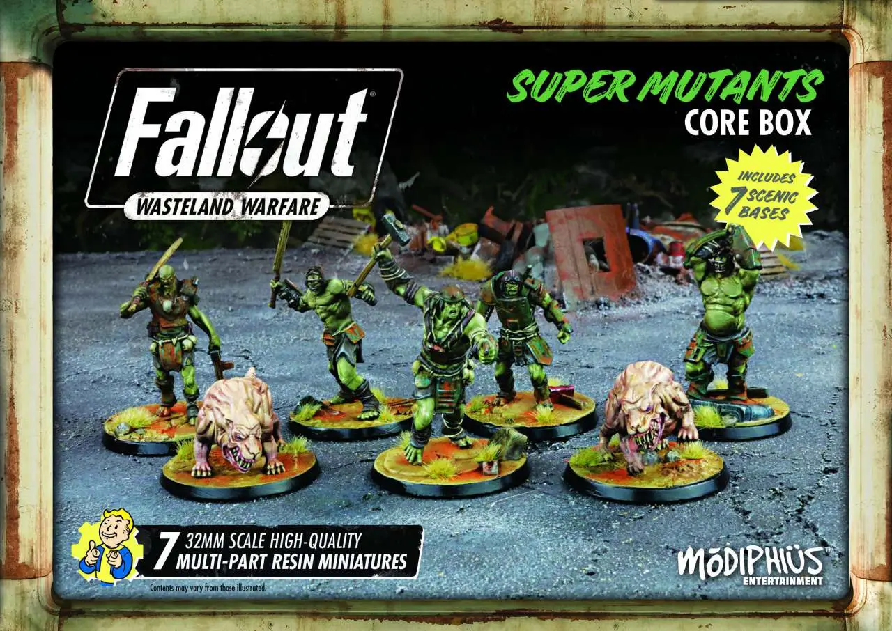 Fallout WW Super Mutants Core Box DS Modellismo Fallout Ww Super Mutants Core Box MODIPHIUS