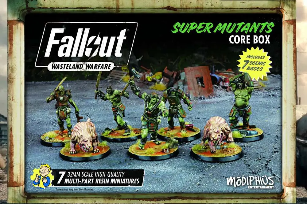 Fallout WW Super Mutants Core Box DS Modellismo Fallout Ww Super Mutants Core Box MODIPHIUS