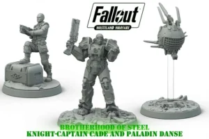 Fallout Ww Bos Capt.Cade & Paladin Danse
