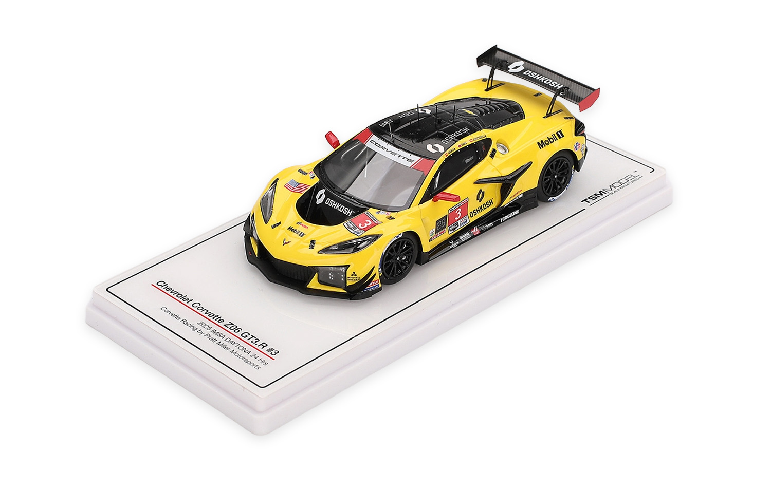 Chevrolet Corvette Z06 GT3.R #3 Pratt Miller Motorsports Imsa 24H Daytona 2025 DS Modellismo Chevrolet Corvette Z06 GT3.R #3 scala 1/43