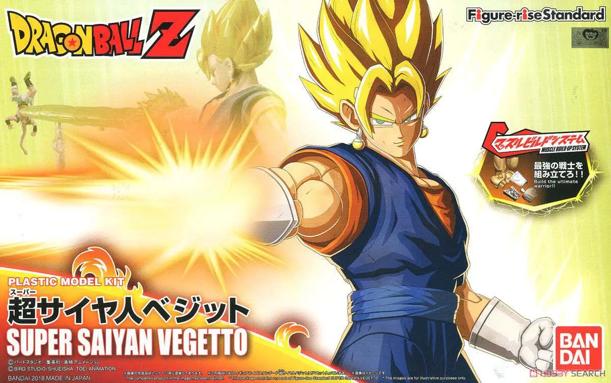 Figure Rise Super Saiyan Vegetto DS Modellismo Rise Super Saiyan Vegetto