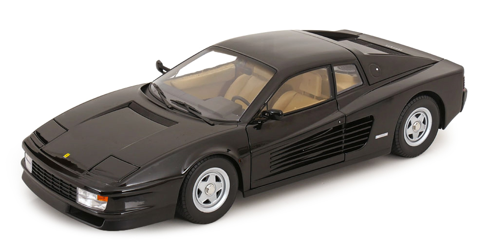 Ferrari Testarossa Black 1986 DS Modellismo Ferrari Testarossa Black scala 1/12 KK-Scale