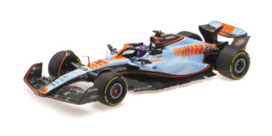 Williams FW45 Gulf Alex Albon scala 1/18