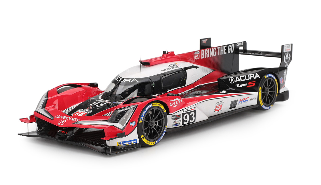 Acura ARX-06 #93 Acura Meyer Shank Racing Imsa 12H Sebring 2025 Top Speed DS Modellismo Acura ARX-06 #93 Acura Meyer scala 1/18