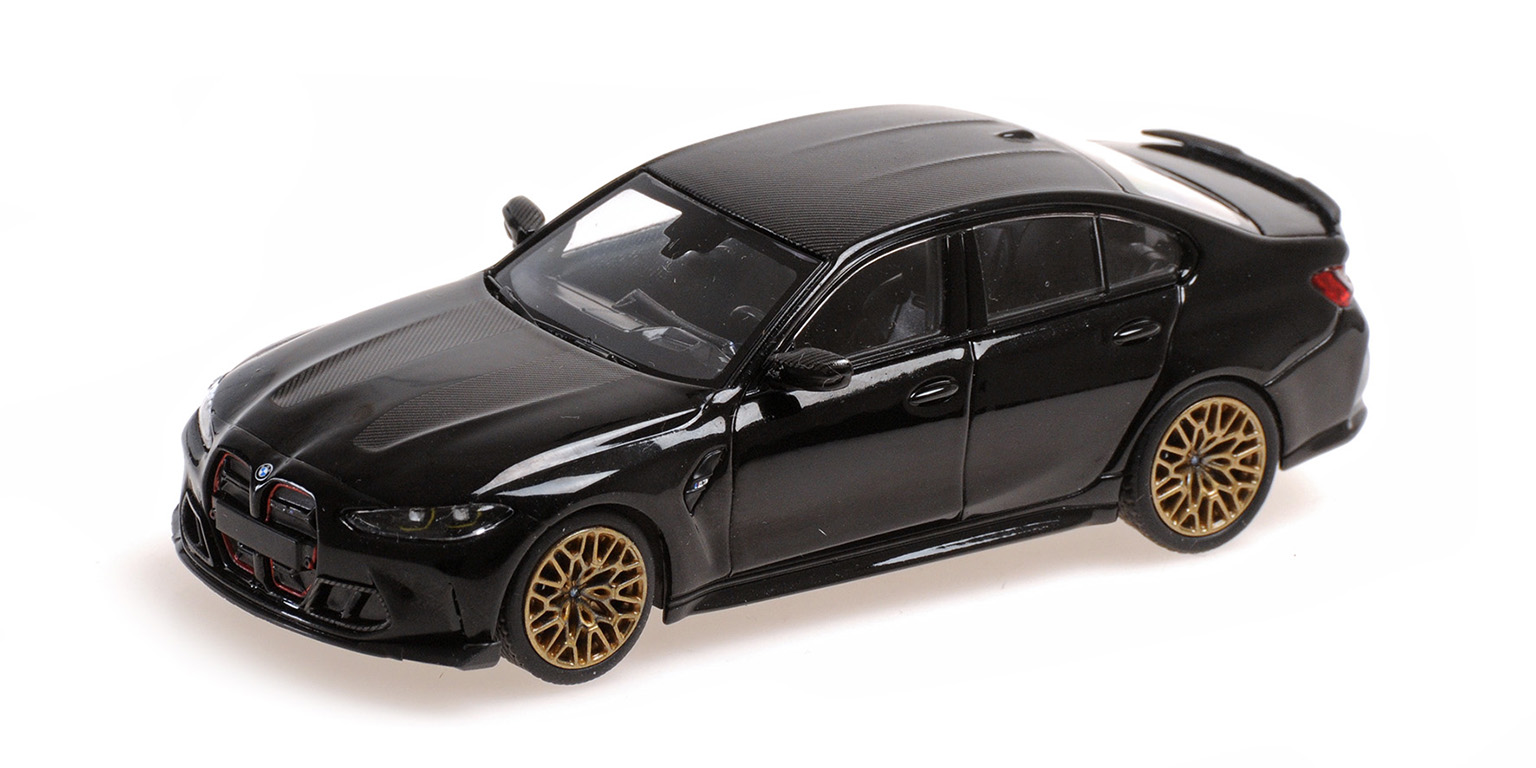 Bmw M3 CS Black Metallic 2023 DS Modellismo Bmw M3 Cs Black Metallic scala 1/43