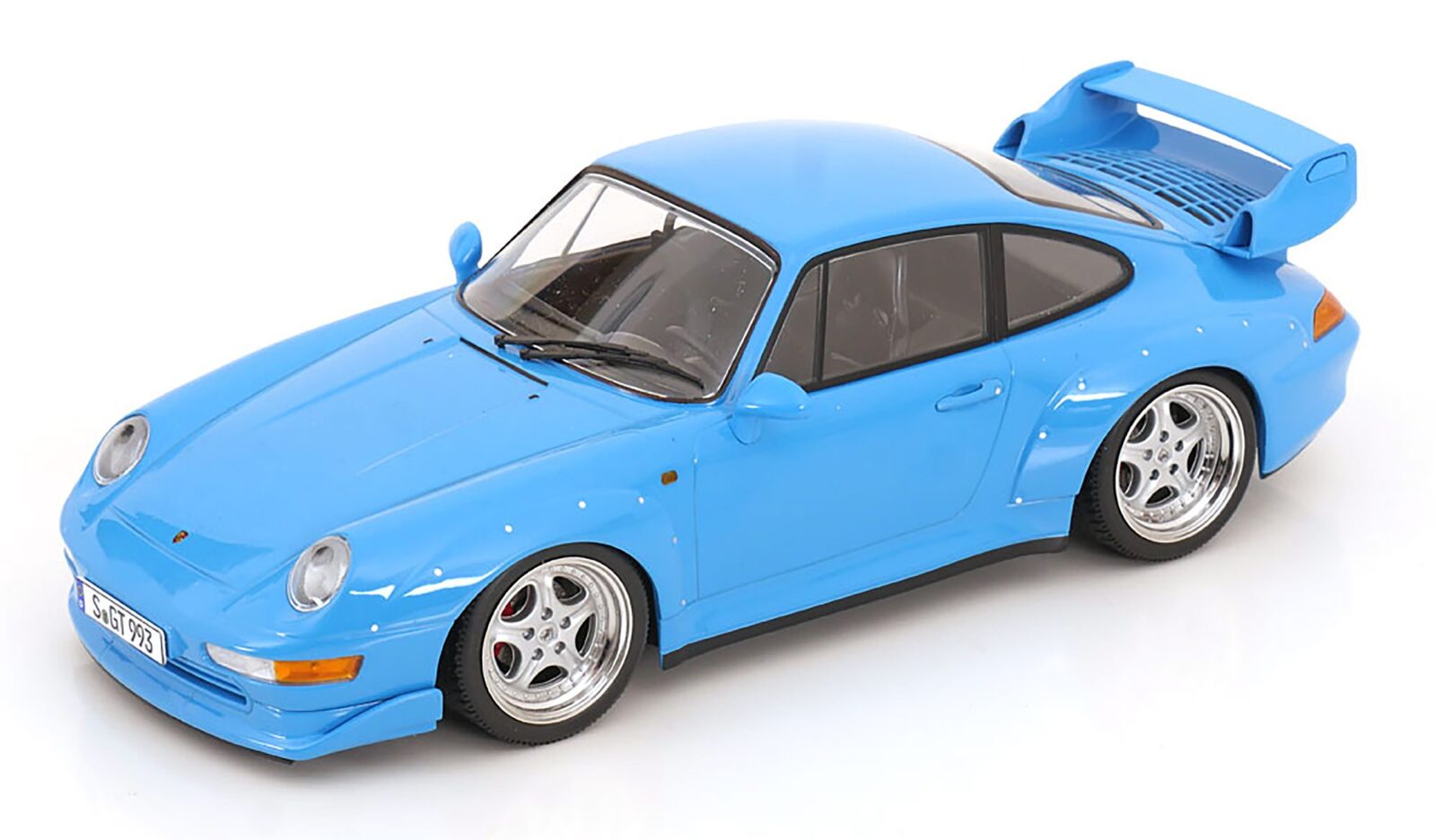 Porsche 911 (993) GT2 1996 Speedline Rims Light Blue DS Modellismo Porsche 911 GT2 1996 Speedline scala 1/18